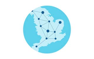 e-News Network Map